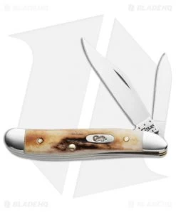 Case Peanut Knife 2.75" Stag (5220 SS) 00048
