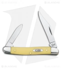 Case Pen Knife 3.375" Yellow Acrylic (32087 CV) 00109