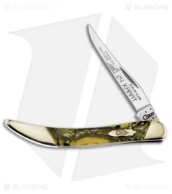 Case Small Texas Toothpick 3.00" Brown And Yellow Corelon S91009624KT