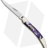 Case Small Texas Toothpick 3.00" Purple Swirl Corelon 910096PP -Knives Shop case small texas toothpick purple swirl corelon 910069PP BHQ 42474 dl