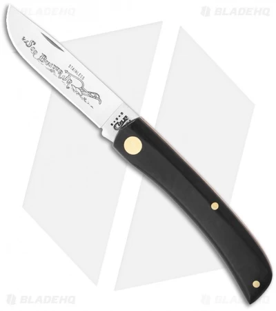 Case Sodbuster Jr. Knife 3.625" Black Synthetic (2137 SS) 00095 3 Case Sodbuster Jr. Knife 3.625" Black Synthetic (2137 SS) 00095