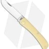 Case Sodbuster Jr. Knife 3.625" Yellow Synthetic (3137 CV) 032 -Knives Shop case sod buster yellow 00032 bhq 12084 jr