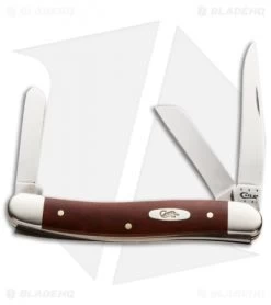 Case Medium Stockman Pocket Knife 3.625" Smooth Chestnut Bone (6318 SS) 28701