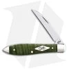 Case Teardrop Knife 3.5" Green Curly Maple (TB71028W SS) 65563 -Knives Shop case teardrop green curled maple 65563 BHQ 42368 dl