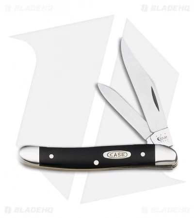 Case Texas Jack Knife 3.375" Jet Black Synthetic (22087 SS) 0220 3 Case Texas Jack Knife 3.375" Jet Black Synthetic (22087 SS) 0220
