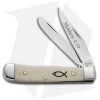 Case Tiny Trapper Knife 2.375" Natural Bone "Matthew 4:19" (62154 SS) 8849 -Knives Shop case tiny trapper natural bone matthew 8849 BHQ 42447 dl