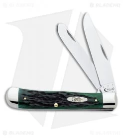 Case Trapper Knife 4.125" Bermuda Green Bone (6254 SS) 09720