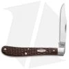 Case 135 Working Barehead Slimline Trapper Knife 4.125" Brown (61048 SS) -Knives Shop case utility brown no00135