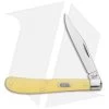 Case Barehead Slimline Trapper Knife 4.125" Yellow (31048 CV) 031 -Knives Shop case utility yellow 00031