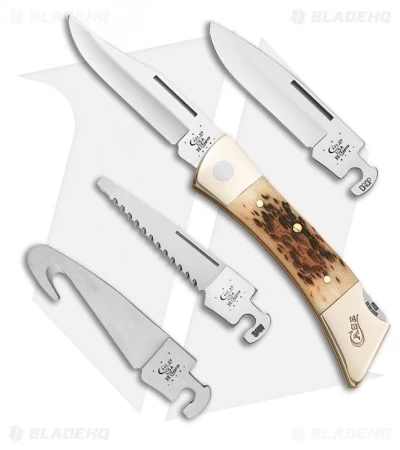 Case Large Lockback XX-Changer Amber Bone Folding Knife 150 3 Case Large Lockback XX-Changer Amber Bone Folding Knife 150
