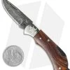 Kanetsune Koiki Lockback Knife Cocobolo (1.5" Damascus) KB-505 -Knives Shop kanetsune seki kb 505 cm