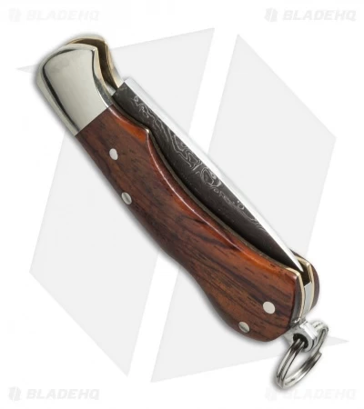 Kanetsune Koiki Lockback Knife Cocobolo (1.5" Damascus) KB-505 4 Kanetsune Koiki Lockback Knife Cocobolo (1.5" Damascus) KB-505 - Image 2