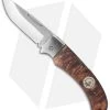 Karesuando Kniven Singi Lockback Folding Knife Brown Curly Birch (3.25" Satin) -Knives Shop karesvando kniven kar3617 cm