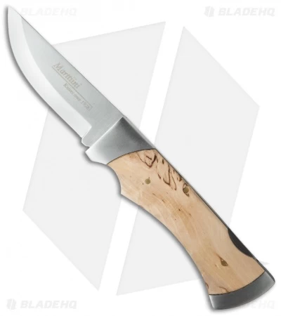 Marttiini MBL Lockback Knife Curly Birch (3.625" Mirror) 930115 3 Marttiini MBL Lockback Knife Curly Birch (3.625" Mirror) 930115