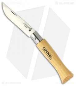 Opinel Knives Stainless Steel Folding Knife Beechwood Handles (Set Of 10) 20 Opinel Knives Stainless Steel Folding Knife Beechwood Handles (Set Of 10) -Knives Shop opinel 5stainless 001072 1