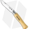Opinel Knives No. 5 Stainless Steel Knife Beech (2.4" Satin) -Knives Shop opinel 5stainless 001072