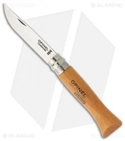 Opinel Knives Stainless Steel Folding Knife Beechwood Handles (Set Of 10) 19 Opinel Knives Stainless Steel Folding Knife Beechwood Handles (Set Of 10) -Knives Shop opinel 6stainless 123060