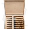 Opinel Nature Series No. 8 Stainless Steel Knife Collector Set (3.25" Satin) -Knives Shop opinel coffret collection 6 animalia chene 001637 box open cm