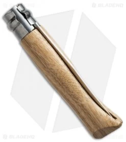 Opinel Nature Series No. 8 Stainless Steel Knife Collector Set (3.25" Satin) -Knives Shop opinel coffret collection 6 animalia chene 001637 side cm