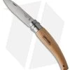 Opinel Garden Knife No. 8 Folding Knife Beechwood (3.25" Satin) -Knives Shop opinel folding knife beech no 8 garden