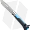 Opinel Knives No. 8 Outdoor Stainless Steel Knife Blue (3.25" Serr)