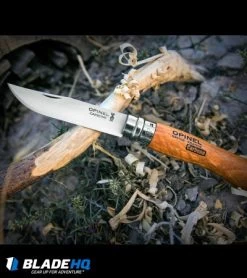 Opinel Knives No. 7 Carbon Steel Knife Beech Wood (3.06" Satin) -Knives Shop opinel no7 Carbon Steel Knife Beech Wood BHQ 14348 dl