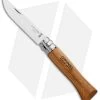 Opinel Knives No. 6 Stainless Steel Knife Oak (2.9" Satin) #6 SS -Knives Shop opinel op00981 oak