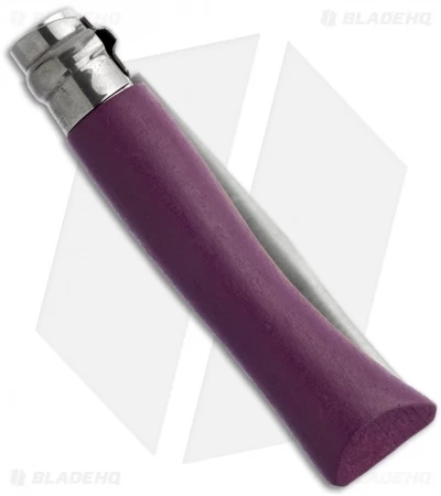 Opinel Knives No. 7 Stainless Steel Knife Plum Purple (3.06" Satin) #7 SS 4 Opinel Knives No. 7 Stainless Steel Knife Plum Purple (3.06" Satin) #7 SS - Image 2