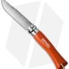 Opinel No 7 Trekking Stainless Steel Knife Tangerine + Leather (3.25" Satin) -Knives Shop opinel op01443 cm