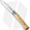 Opinel No. 7 Nature "Stars" Stainless Steel Knife Beech Wood (3" Satin) -Knives Shop opinel op01549 cm