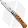 Opinel Knives No. 8 Stainless Steel Knife Oak (3.25" Satin) #8 SS Dogs -Knives Shop opinel op01622 oak stainless dog