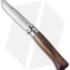Opinel Knives No. 8 Stainless Steel Knife Walnut (3.25" Satin) #8 SS -Knives Shop opinel po00648 cm