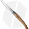 Opinel No 12 Slim Stainless Steel Folding Knife Olive Wood (4.875" Satin) #12 -Knives Shop opinel po01145 cm