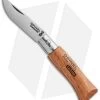 Opinel No. 2 Carbon Steel Folding Knife Beechwood (1.25" Satin) #2 -Knives Shop opinel small folder dark op11020