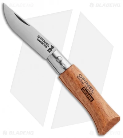 Opinel No. 2 Carbon Steel Folding Knife Beechwood (1.25" Satin) #2 3 Opinel No. 2 Carbon Steel Folding Knife Beechwood (1.25" Satin) #2