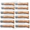 Opinel No. 6, 7 & 8 Stainless Steel Folding Knife Set (12 Piece) 4x -Knives Shop opinel stainless steel beech no 6 7 8 kit