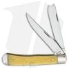 Queen Cutlery Queen City Trapper Pocket Knife 3.25" Antique Bone KD19AJW