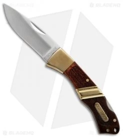 Old Timer Lockback Knife 3.625" Wood 28OT