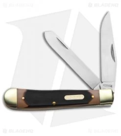 Old Timer Large Gunstock Trapper Knife 4.125" Sawcut 95OT