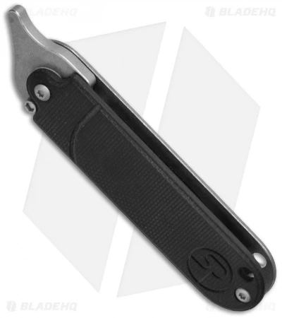 Serge Panchenko Bean Flipper Black G-10 (2" Tumbled) 4 Serge Panchenko Bean Flipper Black G-10 (2" Tumbled) - Image 2